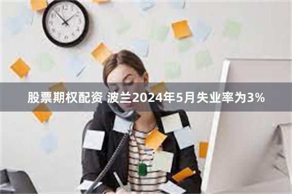 股票期权配资 波兰2024年5月失业率为3%