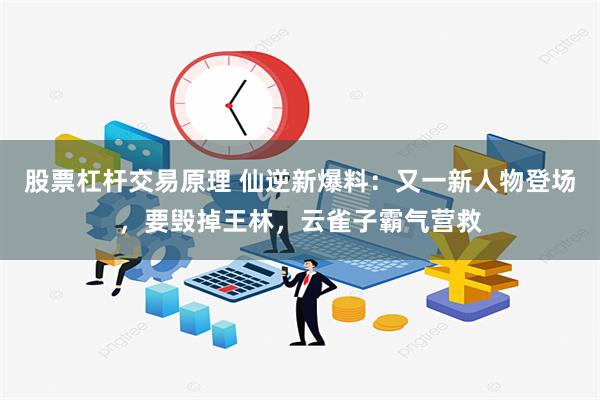 股票杠杆交易原理 仙逆新爆料：又一新人物登场，要毁掉王林，云雀子霸气营救